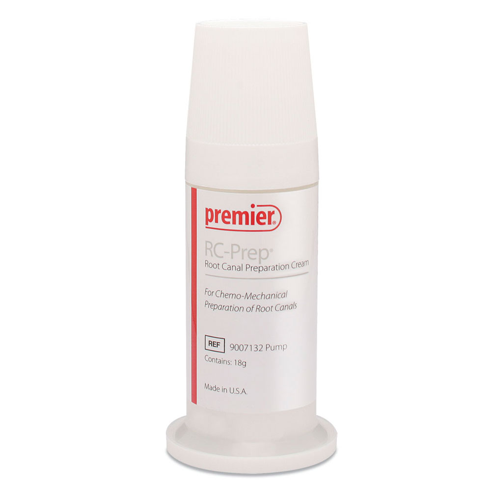 Premier RC-Prep for Chemo-Mechanical Root Canal Preparation - 18 Gm. Pump - Easy Dispensing Premier RC-Prep for Chemo-Mechanical Root Canal Preparation - 18 Gm. Pump - Easy Dispensing